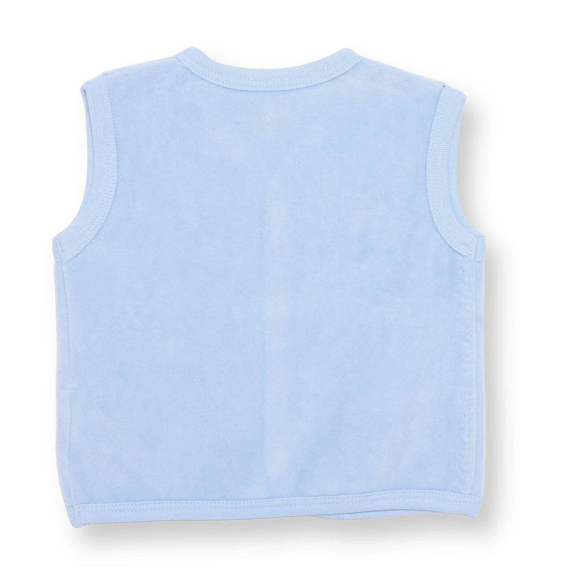 HelloBaby Velour Baby Gilet (Newborn to 6-9 Months)