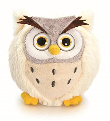 10 cm, motivo: Owl-Peluche, Glaring forma del Big Eyes, include una busta regalo