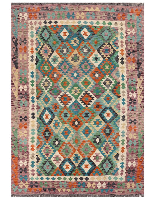 Maimana Afghanistan Kilim Rug - 300 x206 cm