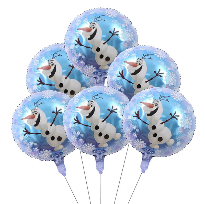 Frozen Anna Elsa Party Supplies – Disposable Plates Cups Napkins Balloons