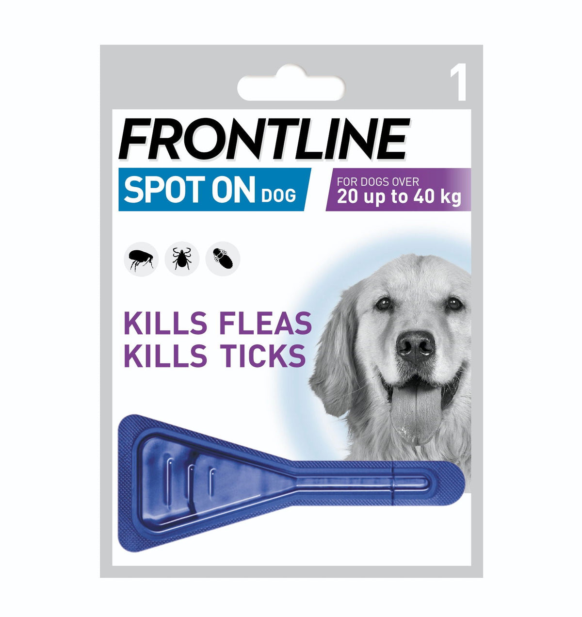 Frontline Spot On Large Dog 20-40kg 1 Pipette