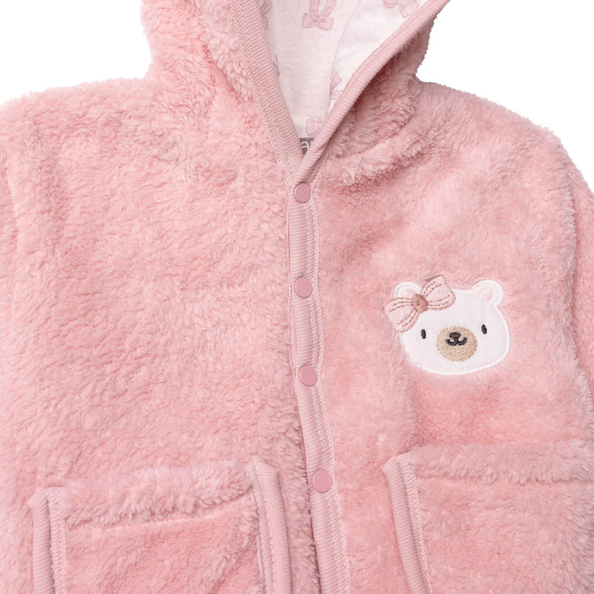 HelloBaby Hooded Wellsoft Baby Cardigan (1-3 Months to 12 Months)