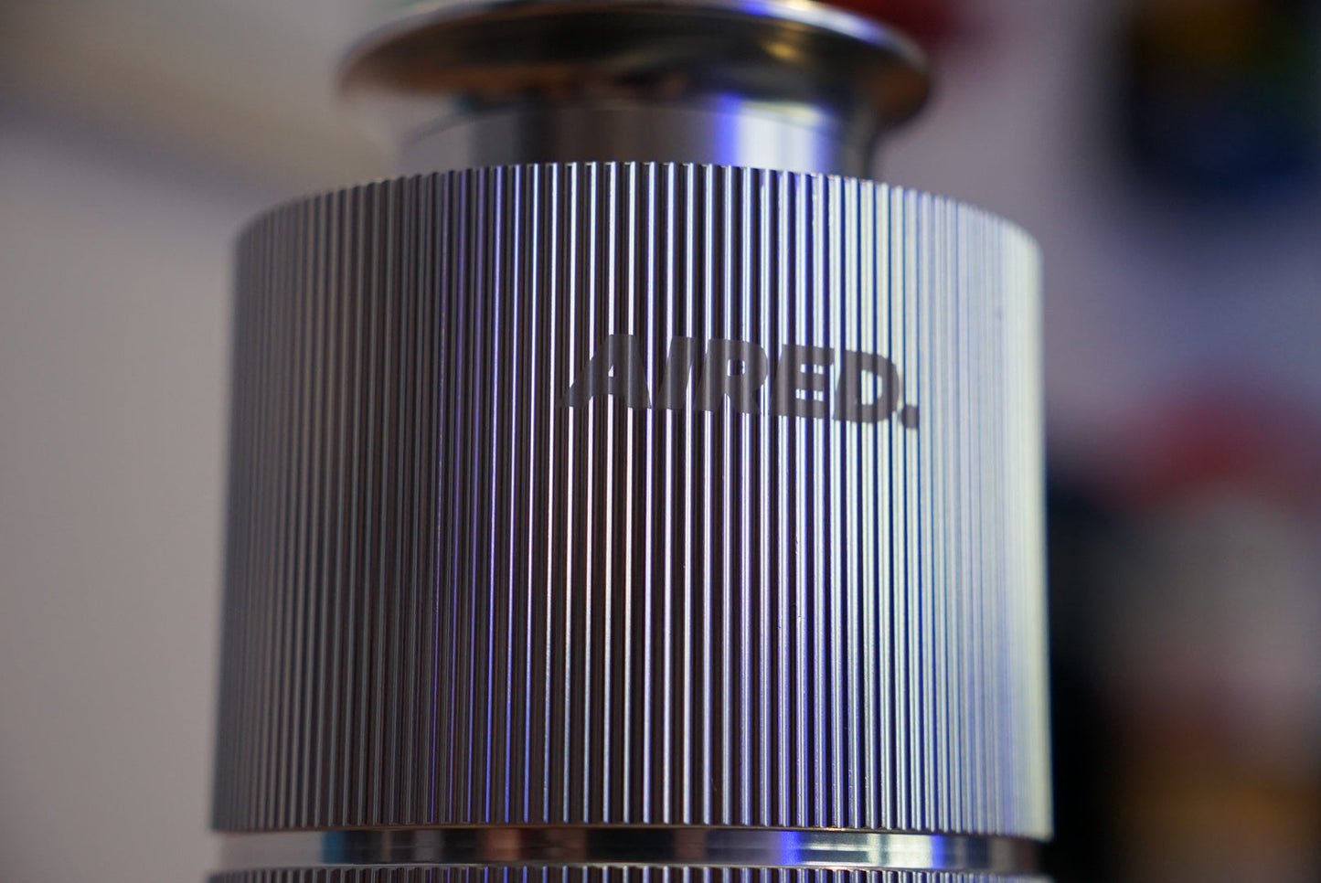 Aura - In-Car / Home Mini Luxury Electronic Rechargeable Essential Oils Diffuser By AIRED. (SILVER)