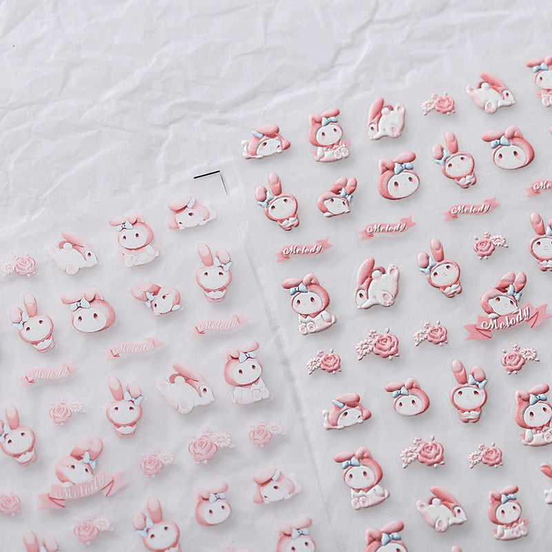 Hello Claws | Cartoon Melody Nail Deco Sticker