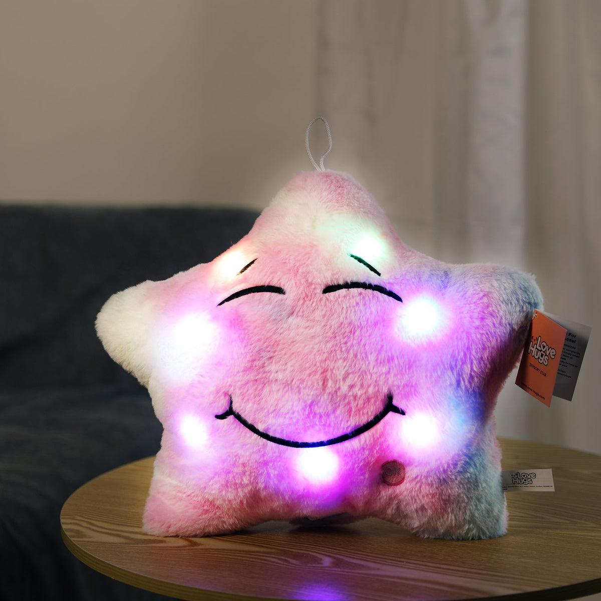 Sensory Star Musical Light Up Plush Toy