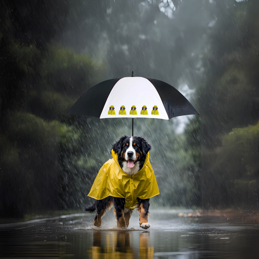 Berner-Sized Protection – Stay Dry in Giant Furry Style!