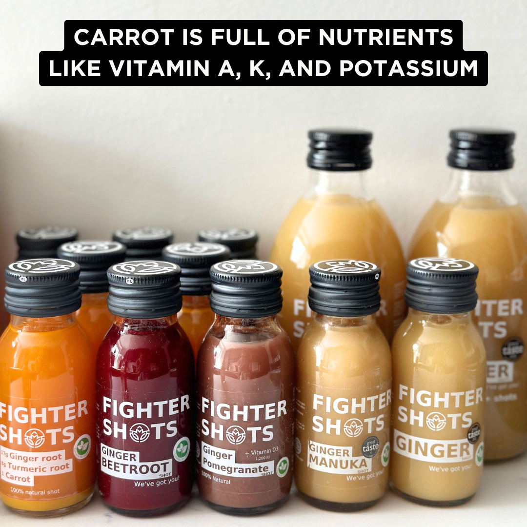 Carrot + Ginger + Turmeric Shot 12 x 60ml