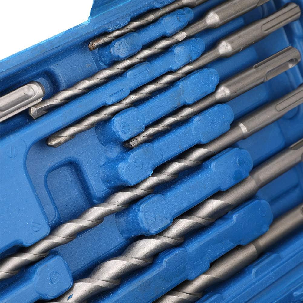 SDS Masonry Drill Bit Set 20pcs – For Concrete, Brick & Stone, Carbide Tips