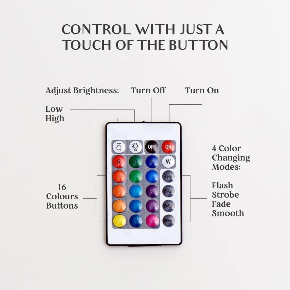 Moon Lamp 15cm 3D LED Light Wireless Moon Model Night Light Beam Lamp