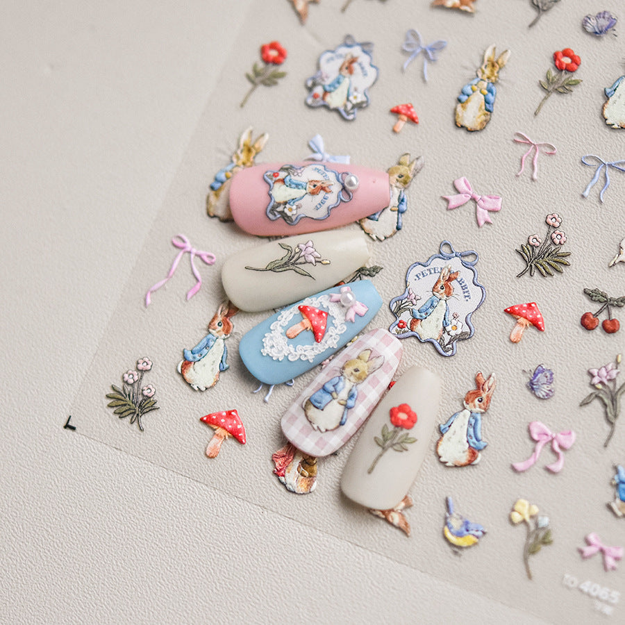 Hello Claws | Bunny Nail Deco Sticker