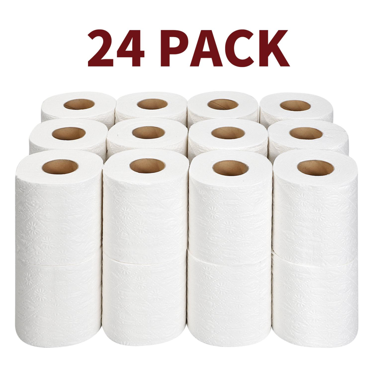 VINSANI BAMBOO TOILET ROLL 24 PACK 1010495