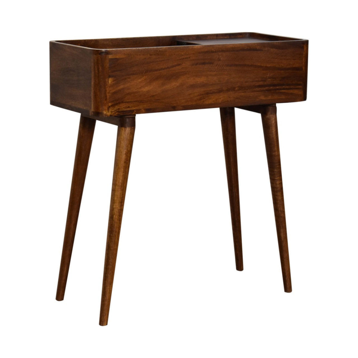 Artisan Furniture Solid Wood Open-top Chestnut Console