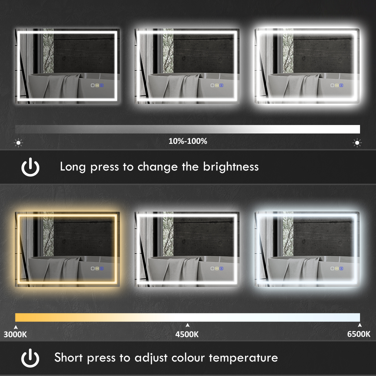 Bathroom Cabinet with Mirror