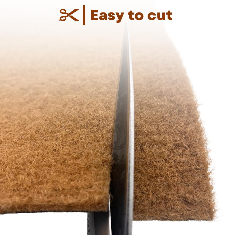 Non-Shed Synthetic Coir Large Rugs