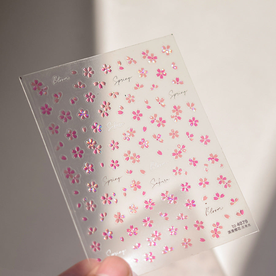 Hello Claws | Jelly Cherry Blossom 5D Nail Deco Sticker