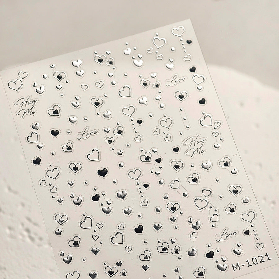 Hello Claws | Heart 5D Nail Deco Sticker