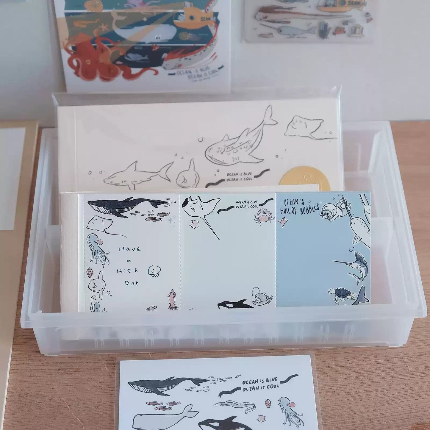 A Gator Life | Ocean is Cool Memo Notepad