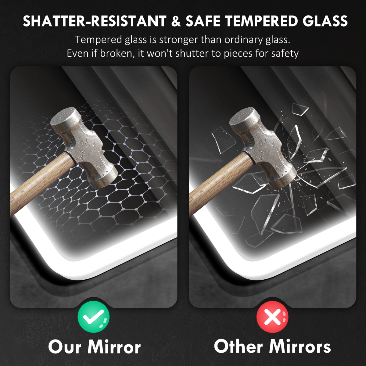 Bathroom Cabinet with Mirror