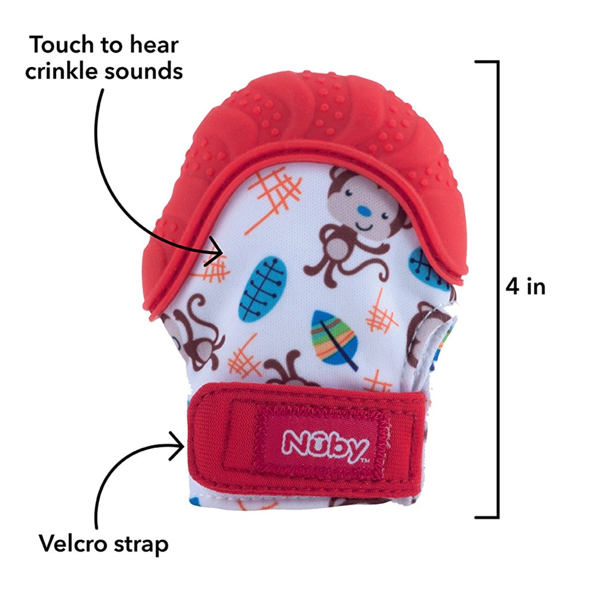 Nuby Teething Mitts