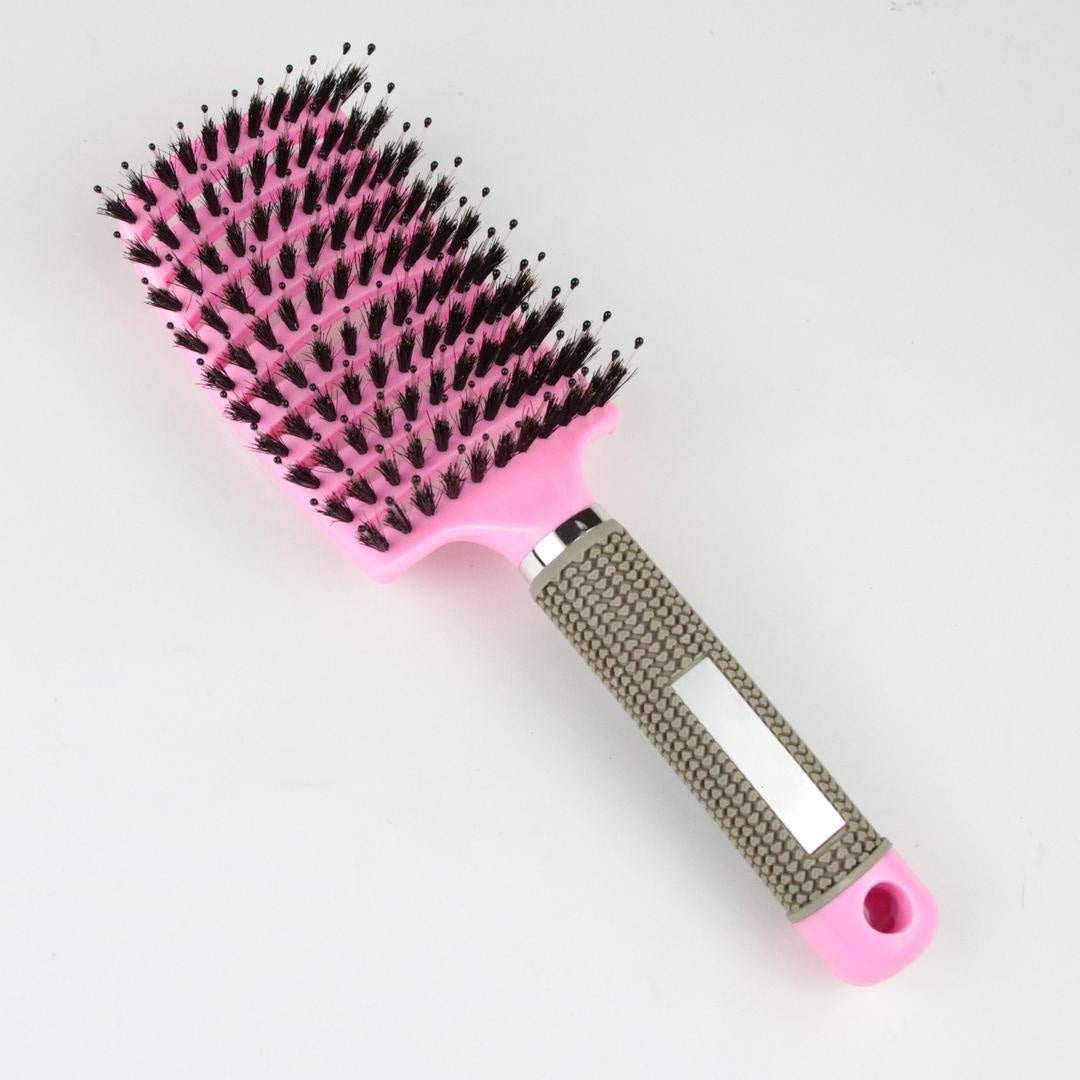 Detangling hair brush