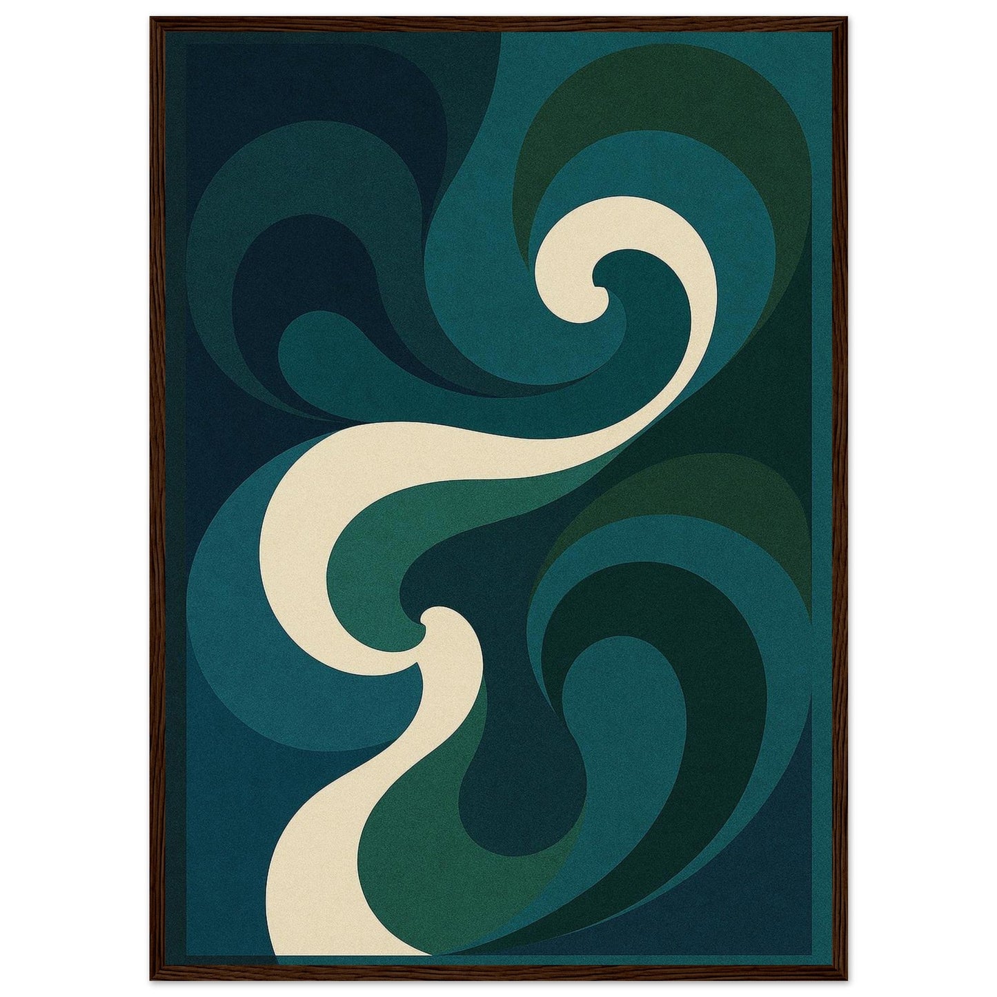 Abstract Awaken - Premium Matte Paper Wooden Framed Poster