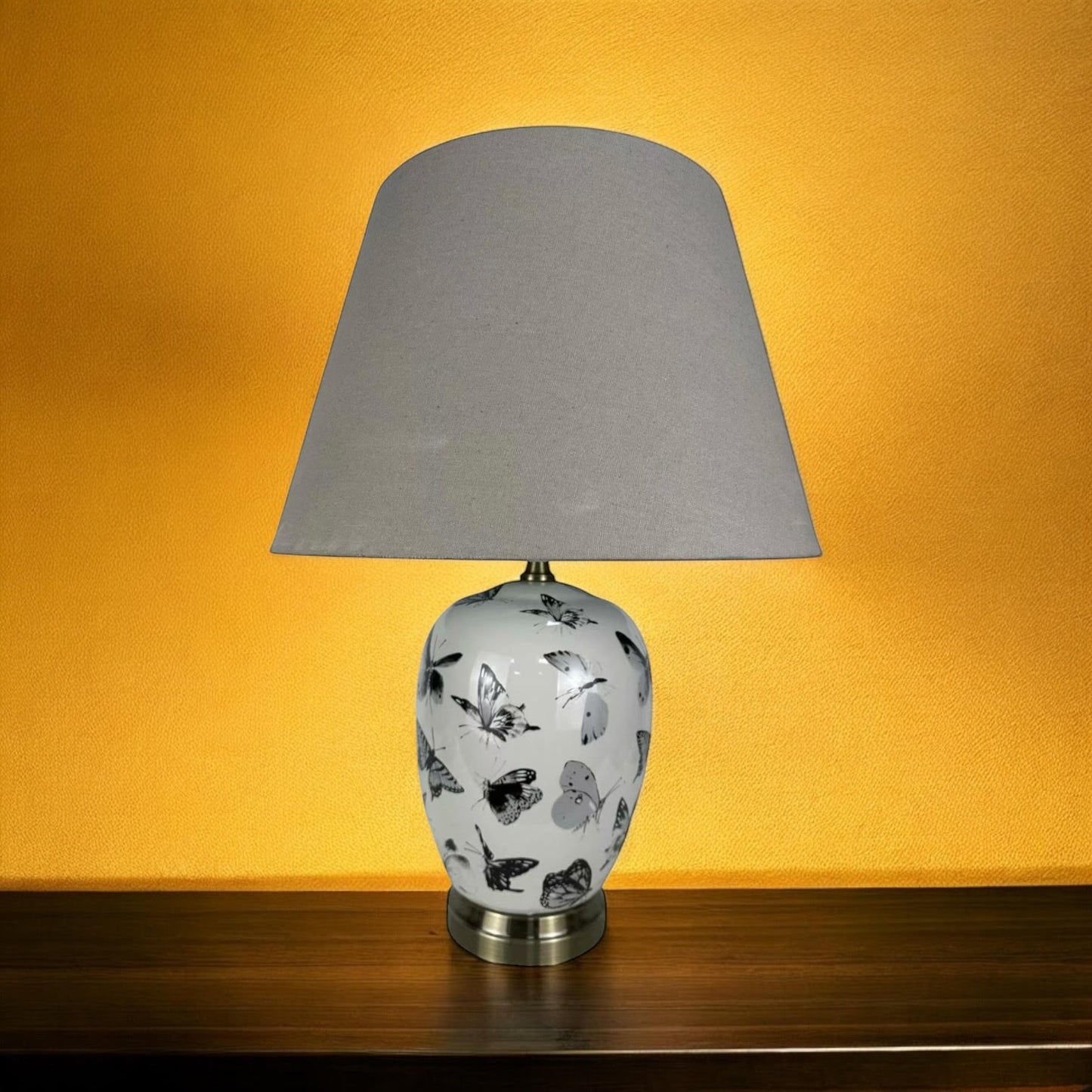 41CM LAMP AND SHADE