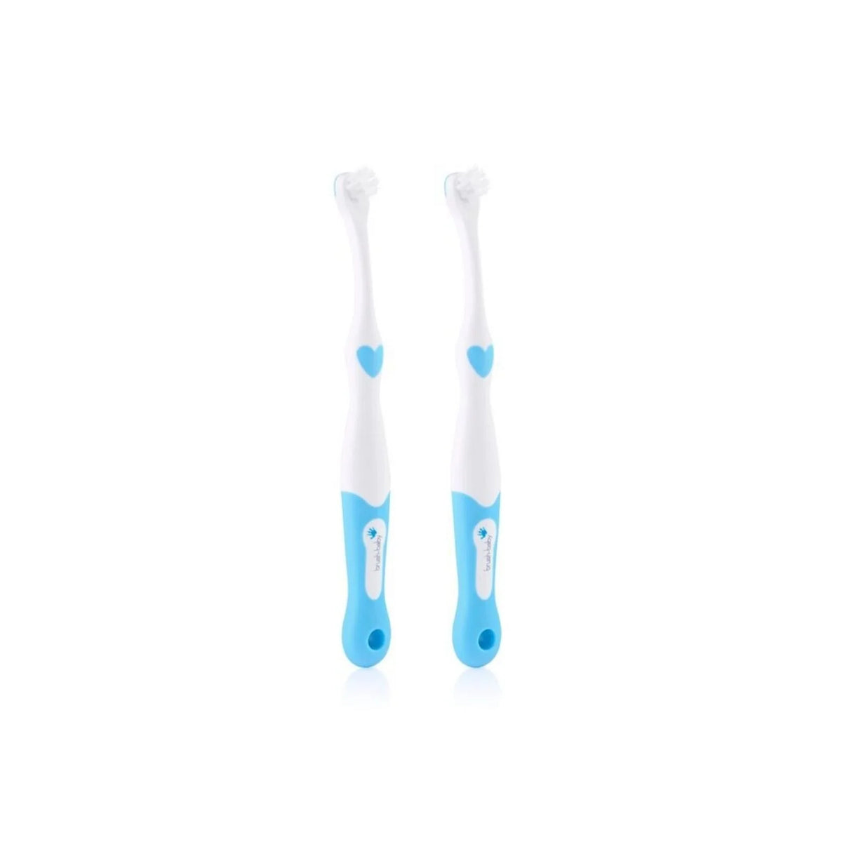 brush-baby First Brush Pack of 2 - Mixed Colours