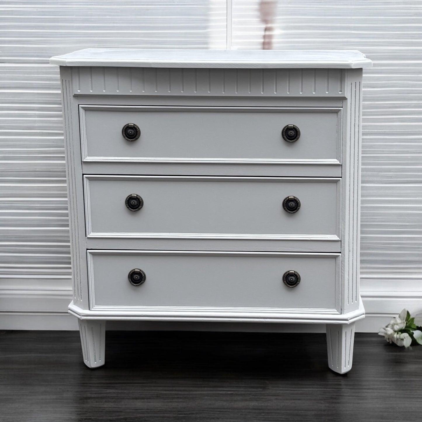 68CM 3 DRAWER CHEST OF DRAWERS