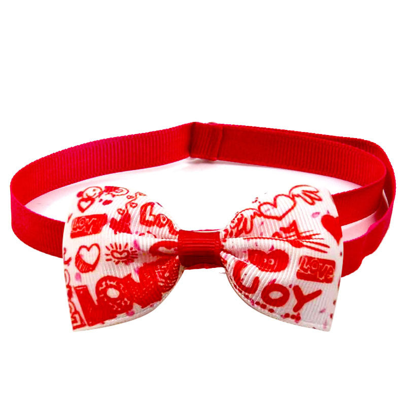 Pet Bow Tie Loving Cupid Cat