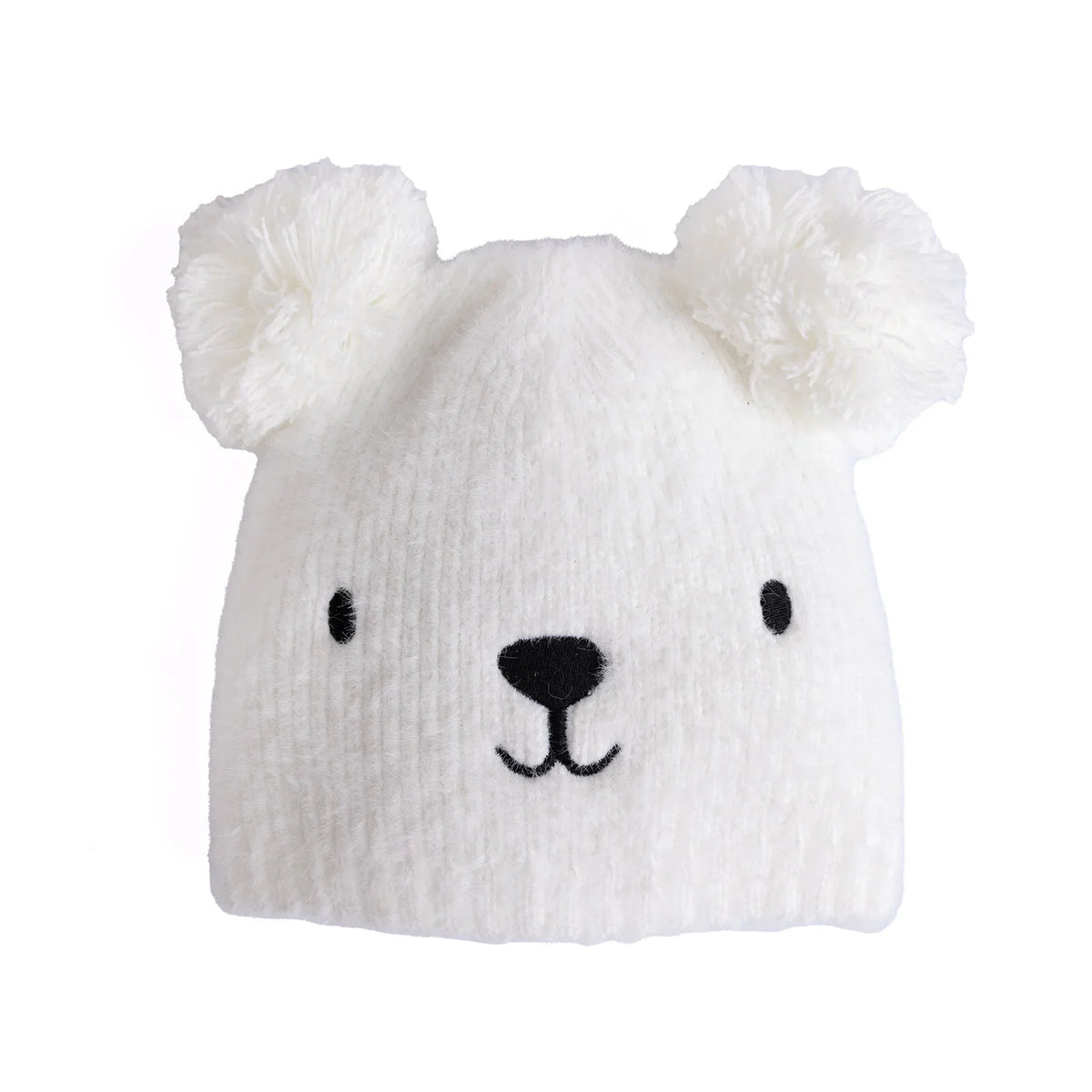 Fonem Knitted Baby Beanie with Bear Ears (12 Months to 1-4 Years)