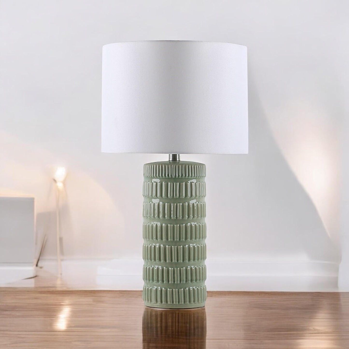 43CM LAMP AND SHADE