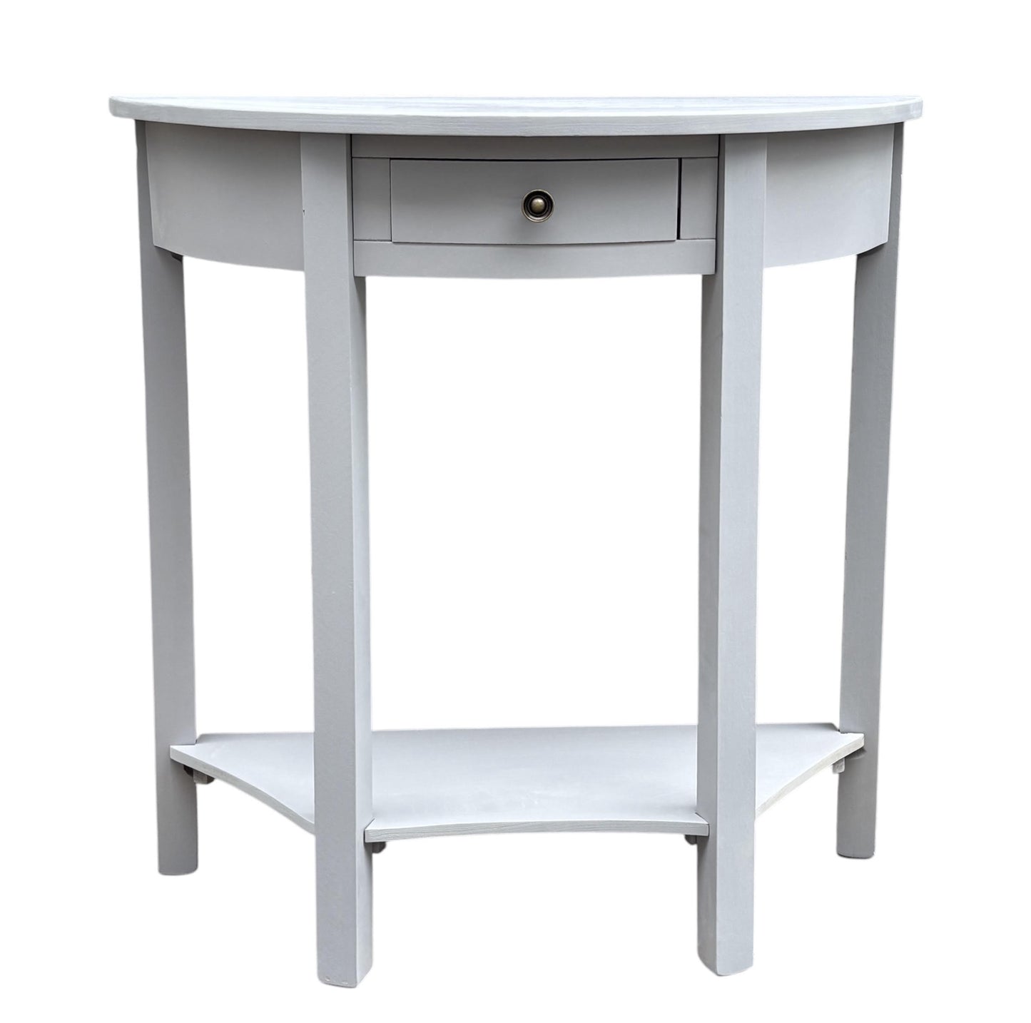 80CM 2 DRAWER SIDE TABLE