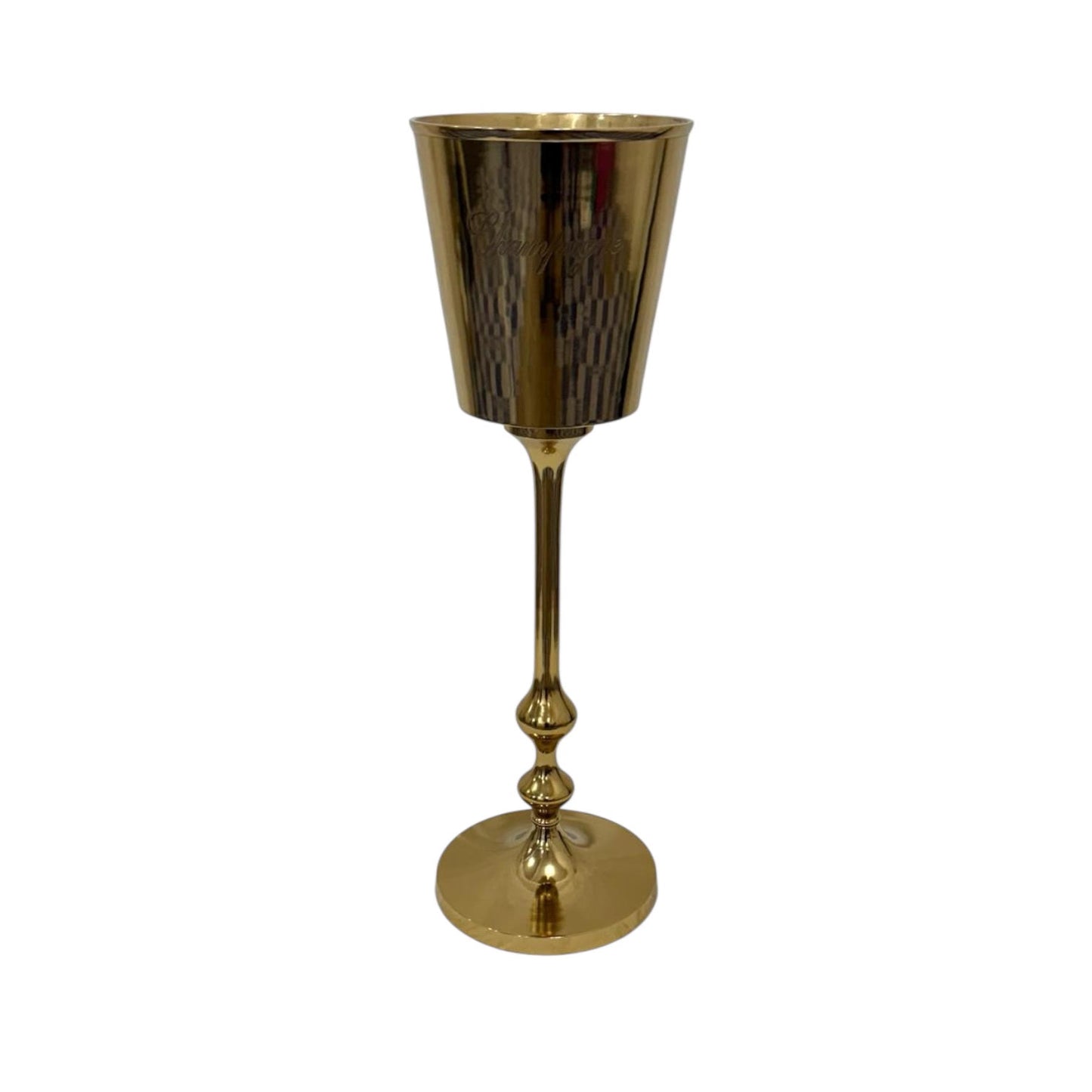 79cm GOLD FLOOR STANDING CHAMPAGNE BUCKET