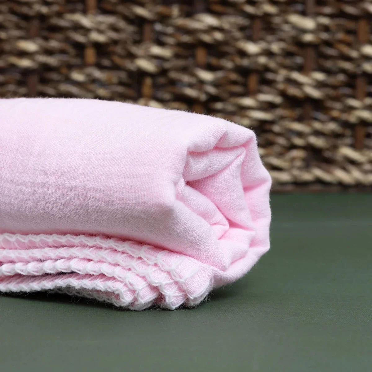 Mollia Two-Layer Muslin Baby Blanket (80 x 100 cm)
