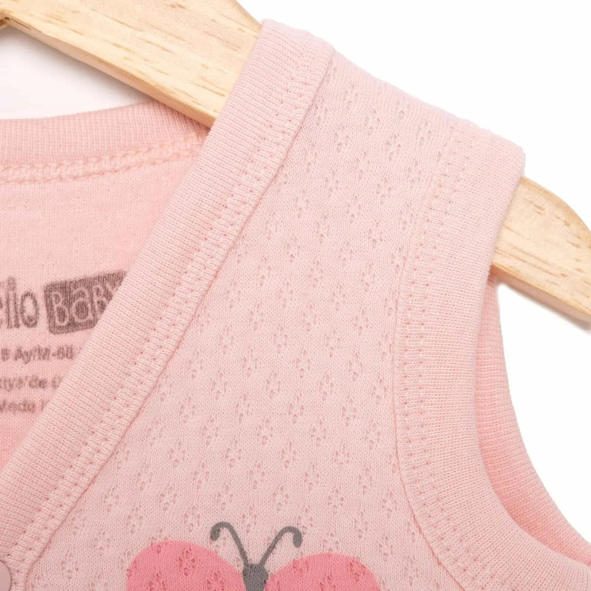 HelloBaby Buttoned Quilted Baby Gilet (3 Months to 2 Years)