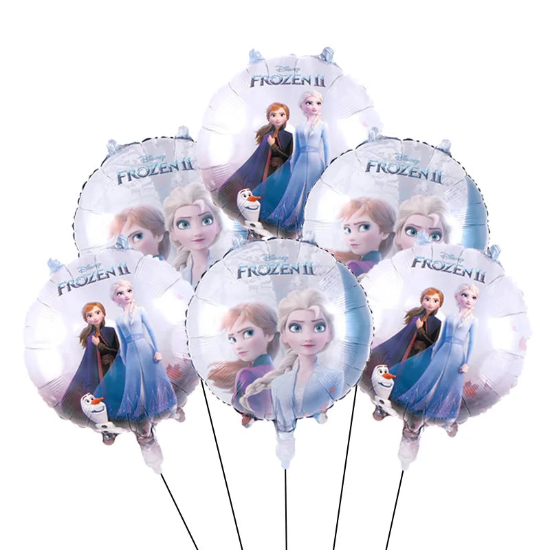 Frozen Anna Elsa Party Supplies – Disposable Plates Cups Napkins Balloons