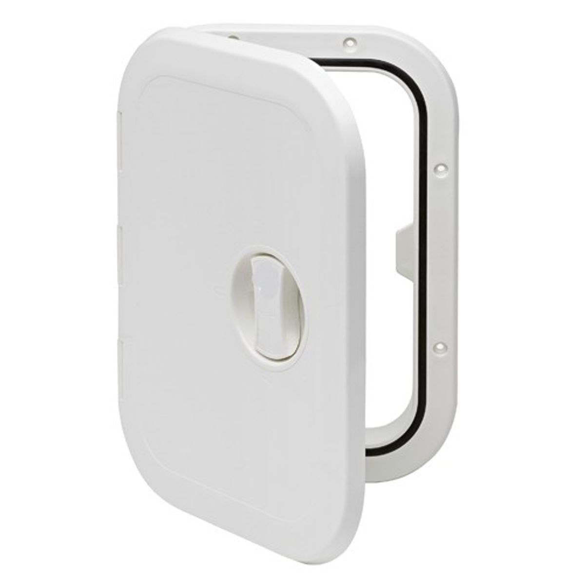 Can White Plastic Inspection Hatch with Removable Hinge (270 x 373mm)