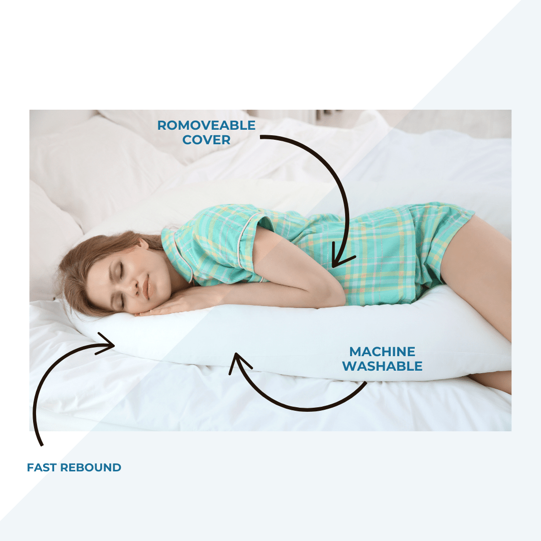 6 Ft Maternity / Pregnancy Pillow - No Case