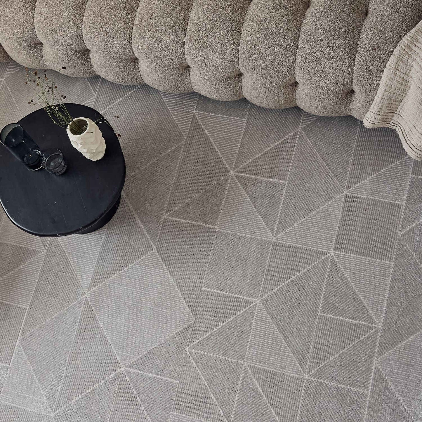 Carmel Grey Rug Abstract | 6000