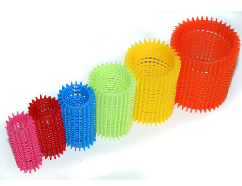 13mm Rollers With Pins Pink 9 Pack