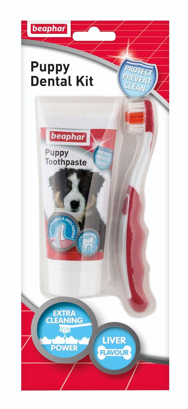 Beaphar Puppy Dental Kit 50g - Case of 6