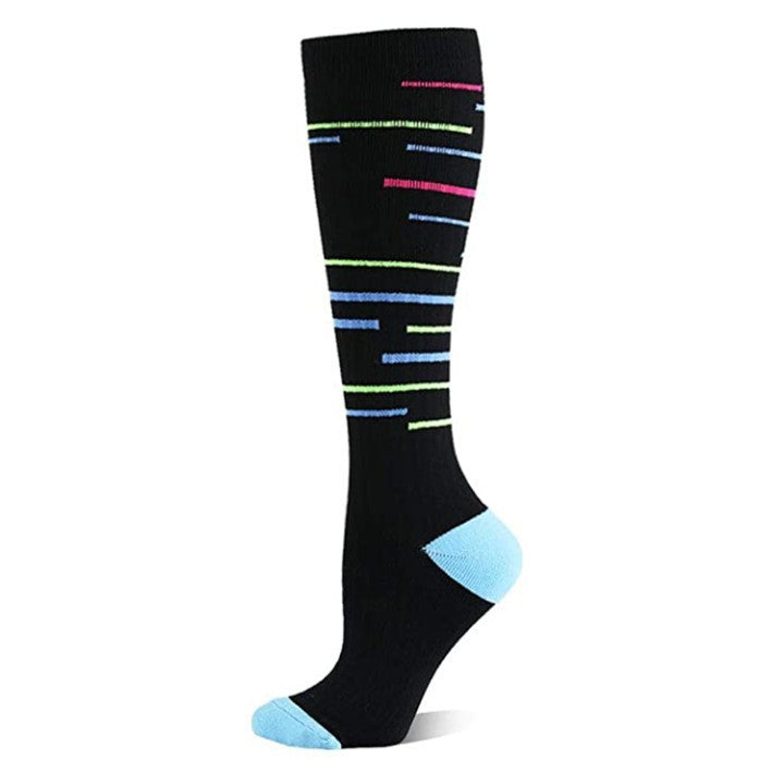 Outdoor Cycling Running Breathable Tube Socks Sports Compression Socks