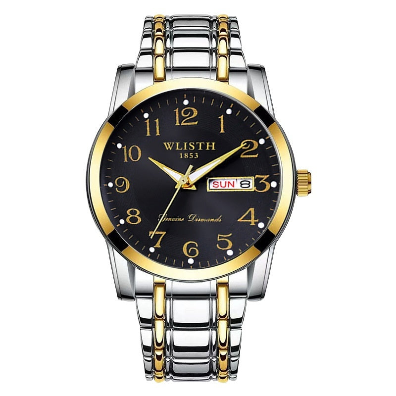 Large Digital Waterproof Quartz Digital Watch Men