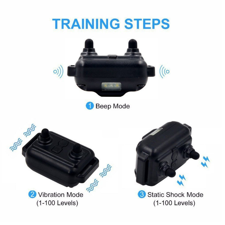 Electronic Remote Control Dog Barking Stop Charging Waterproof