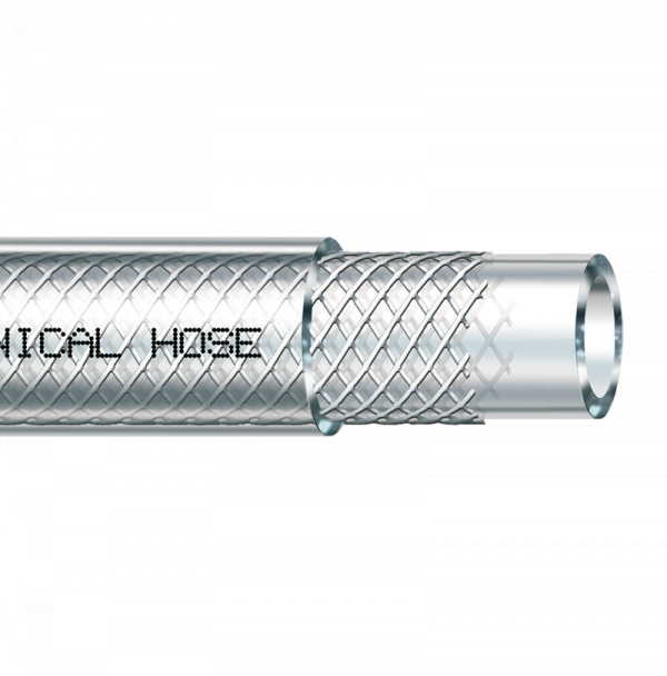 Clear Braided PVC Pipe 6mm*2.5mm Drip Irrigation Fitting DIY Workshop Accessory