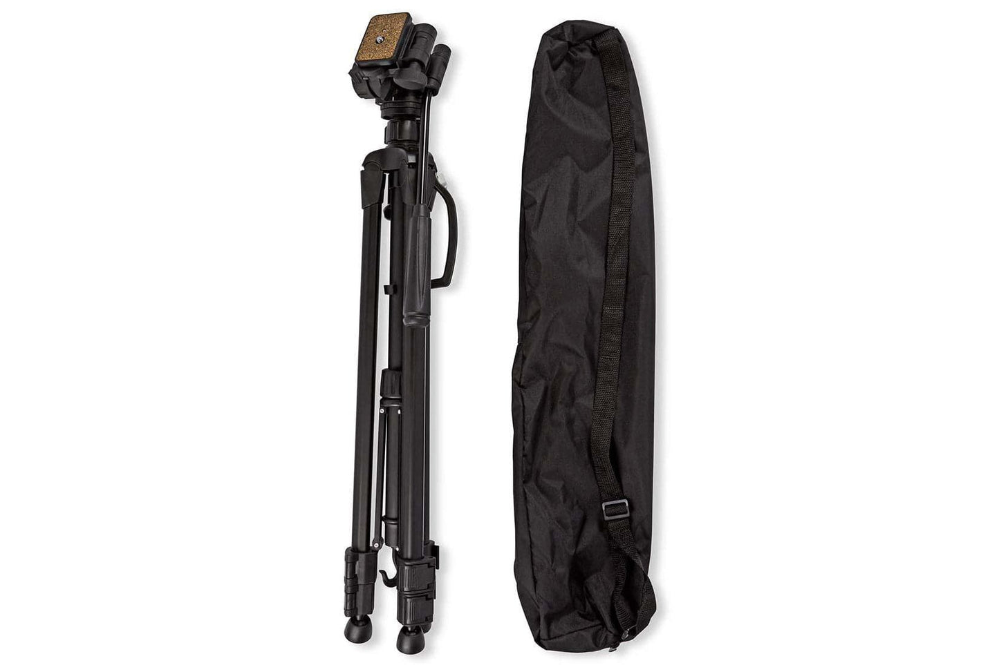 Nedis 3 Section 1.65m Tripod with 3-way Friction Pan & Tilt Head