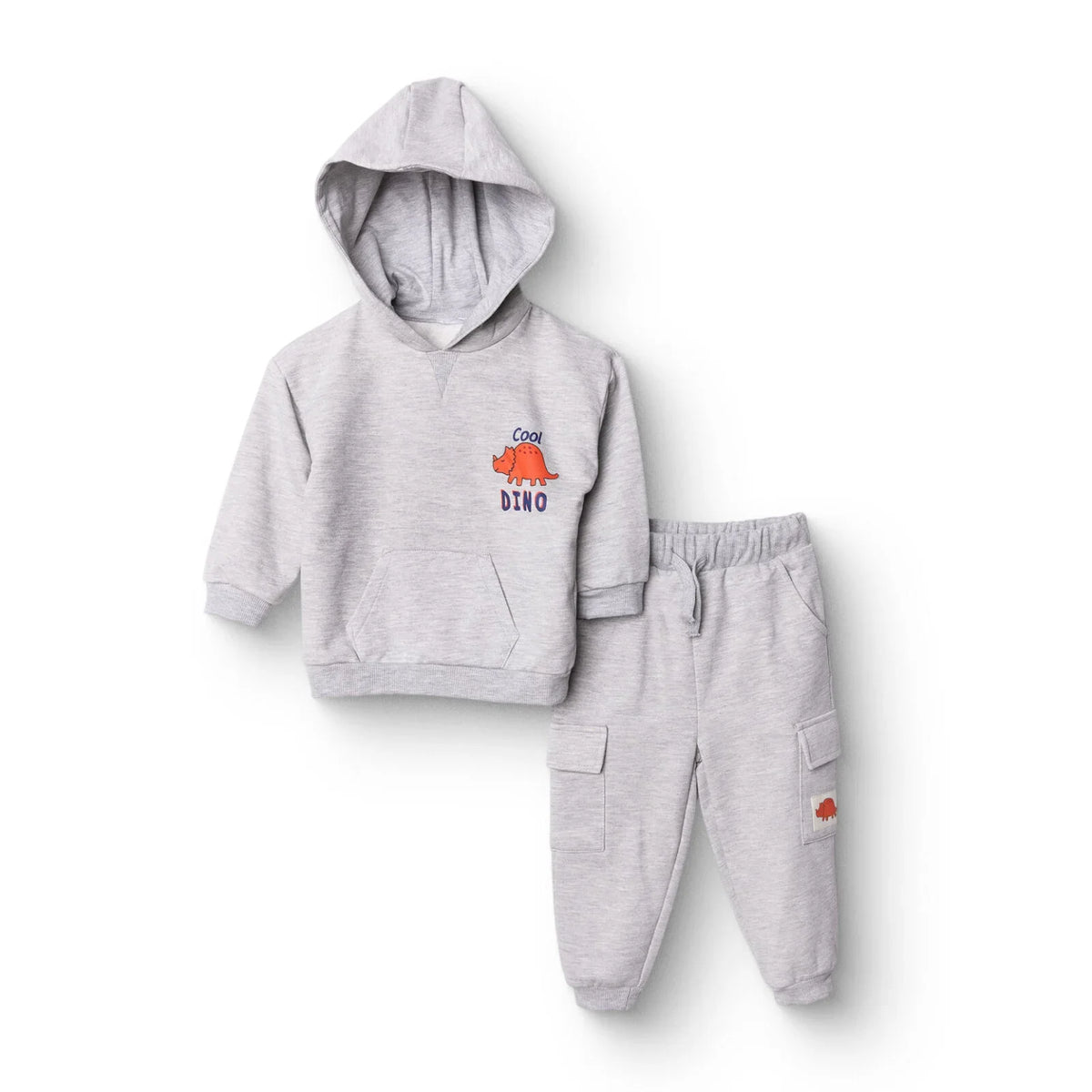 HelloBaby Hooded Brushed Baby Sweatshirt & Joggers Set (6-9 Months to 4-5 Years)