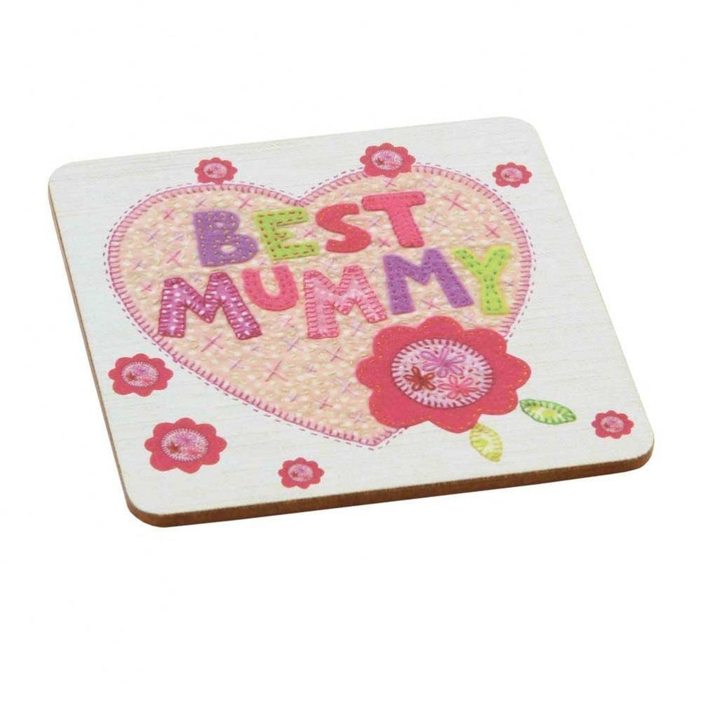 'Best Mummy' Mug & Coaster Set - Blue Eyed Sun - Gorgeous Collection (BES7654)