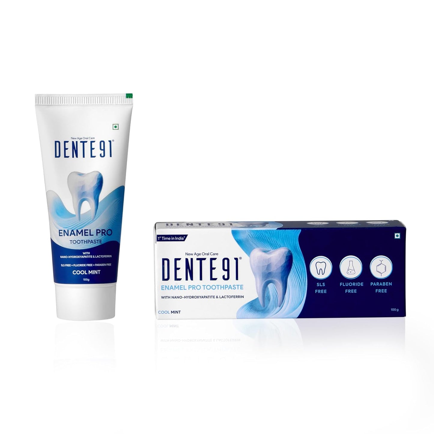 Dente91 Enamel Pro Toothpaste 3-Pack, Sensitivity Relief, Cavity Repair