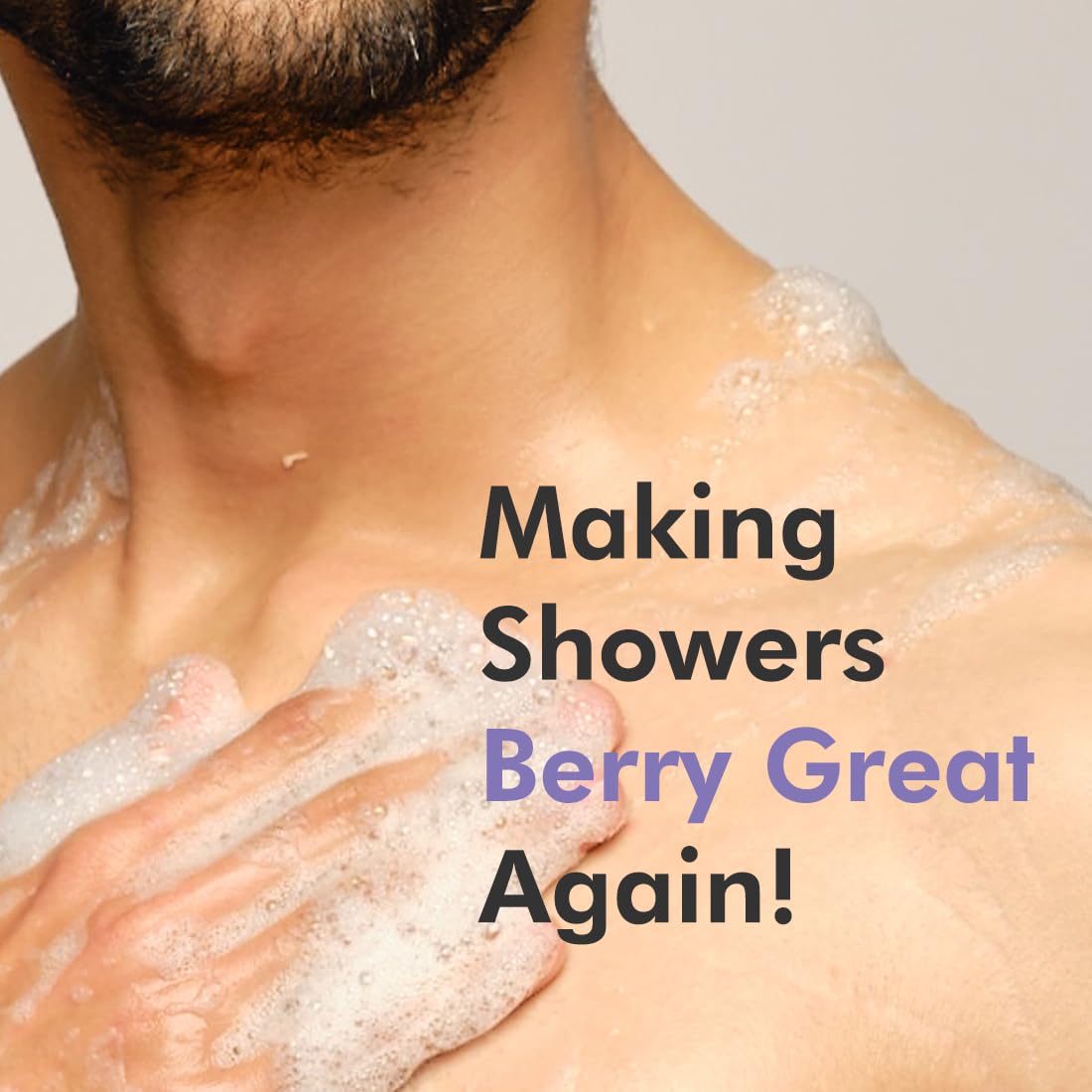 mCaffeine Blueberry Body Wash & Scrub Set for Glowing Skin